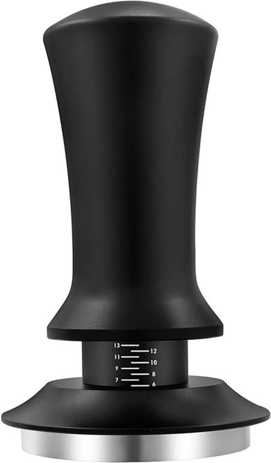 Espresso Tamper Koffie Tamper Barista Kwaliteit Koffie Gekalibreerde Druk 51mm Zilver