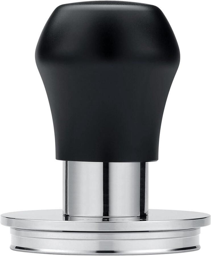 Koffie Tamper Espresso Stamper Espresso Bereiden Veerbelast met Klik 575 mm Zwart