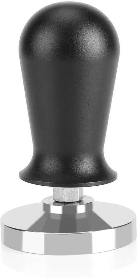 Koffie Tamper Espresso Stamper Perfecte Espresso Maken Platte RVS Basis 58mm 51mm Rood