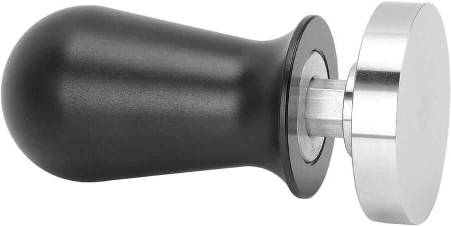 Koffie Tamper Espresso Tool Koffie Bereiden Constante Drukveer 51MM Zilverkleurig