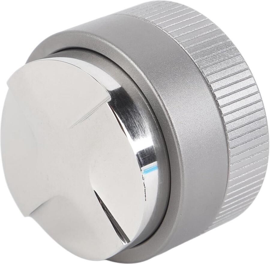 Koffie Tamper Espresso Verdeler Espresso Bereiding Automatische Nivellering 51 Mm Zilver