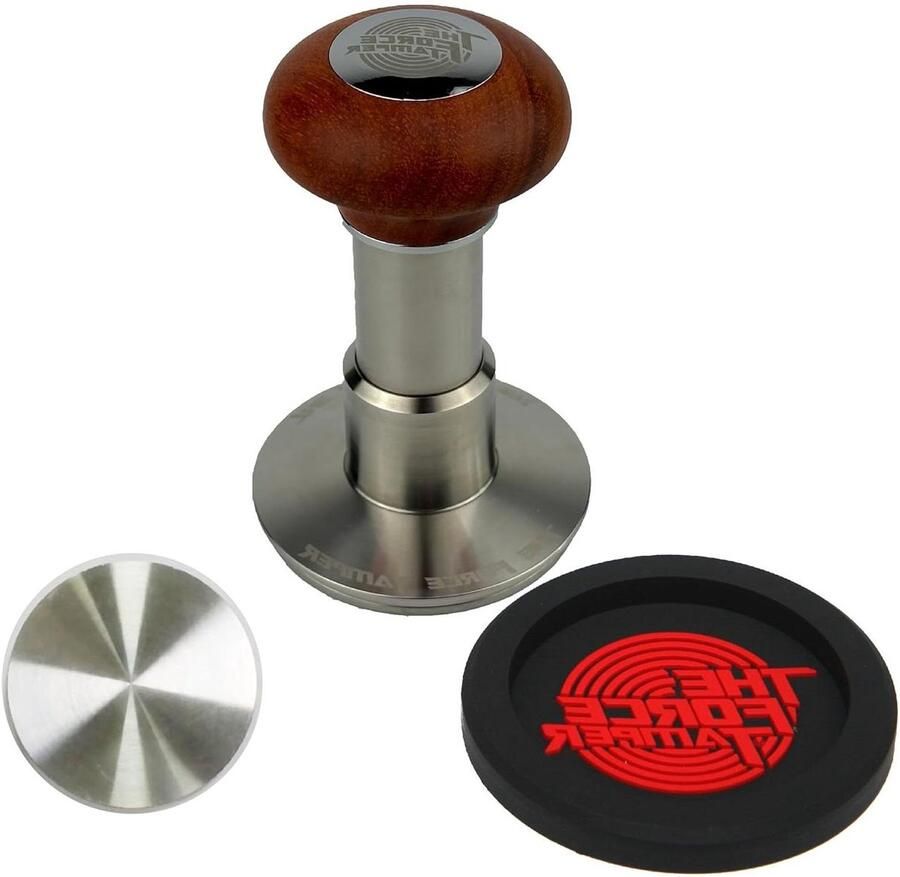 Koffie Tamper Koffie Stampen Perfecte Espresso Maken Automatische Impact 5835 mm Hout