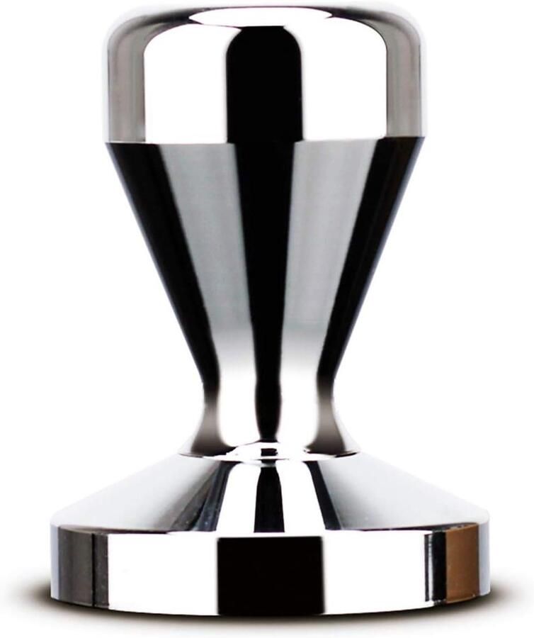 Koffie Tamper Espresso Popper Espresso Zetten Roestvrij Staal 58mm Zilver