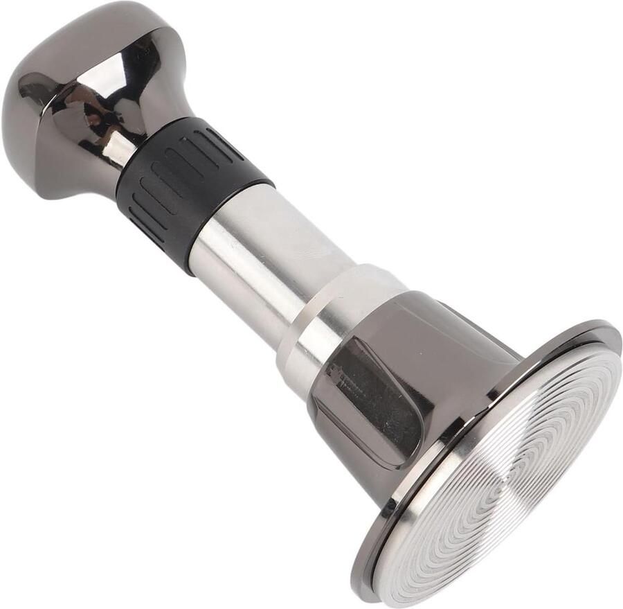 Koffie Tamper Koffiepers Accessoire Espresso Bereiden Ergonomische Handgreep 5.8 cm Breed Zilver
