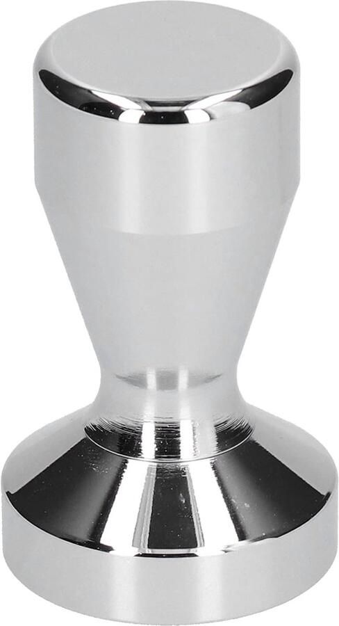 Koffie Tamper Koffiepers Espresso Maken Roestvrij Staal 51 mm Zilver