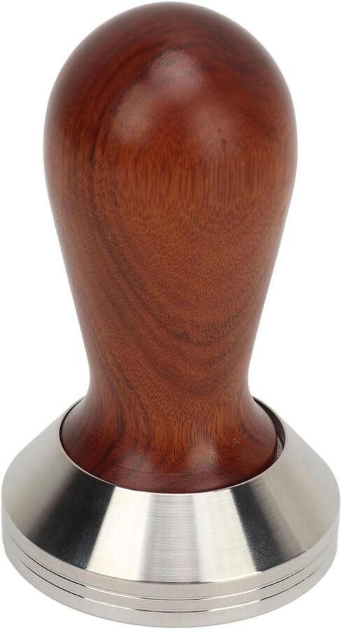 Koffie Tamper Koffiepers Sabotage Espresso Bereiden Houten Handvat 10 x 6 x 6 cm Niet gespecificeerd