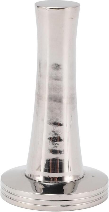 Koffie Tamper Koffiepoeder Tool Espresso Bereiden Roestvrij Staal 54 mm Zilver