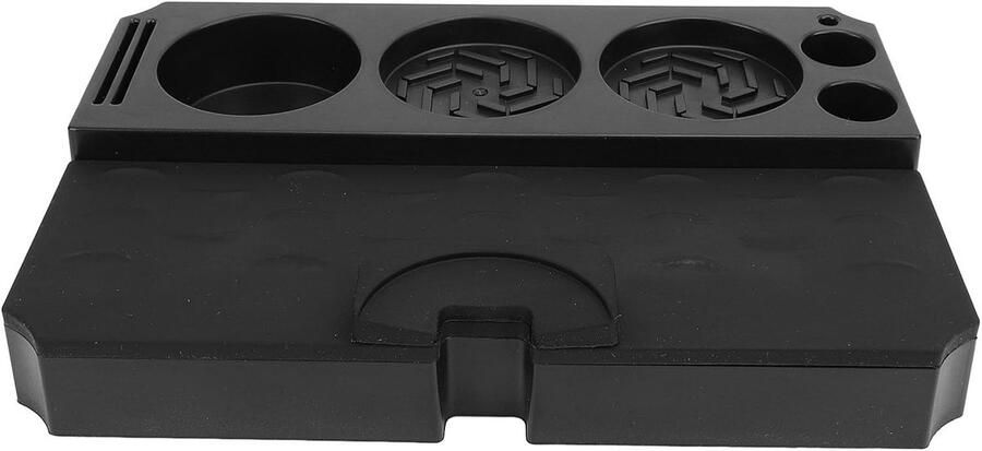 Koffie Tamper Mat Aanstamp Station Espresso Bereiden Universele Maten 51-58mm Zwart