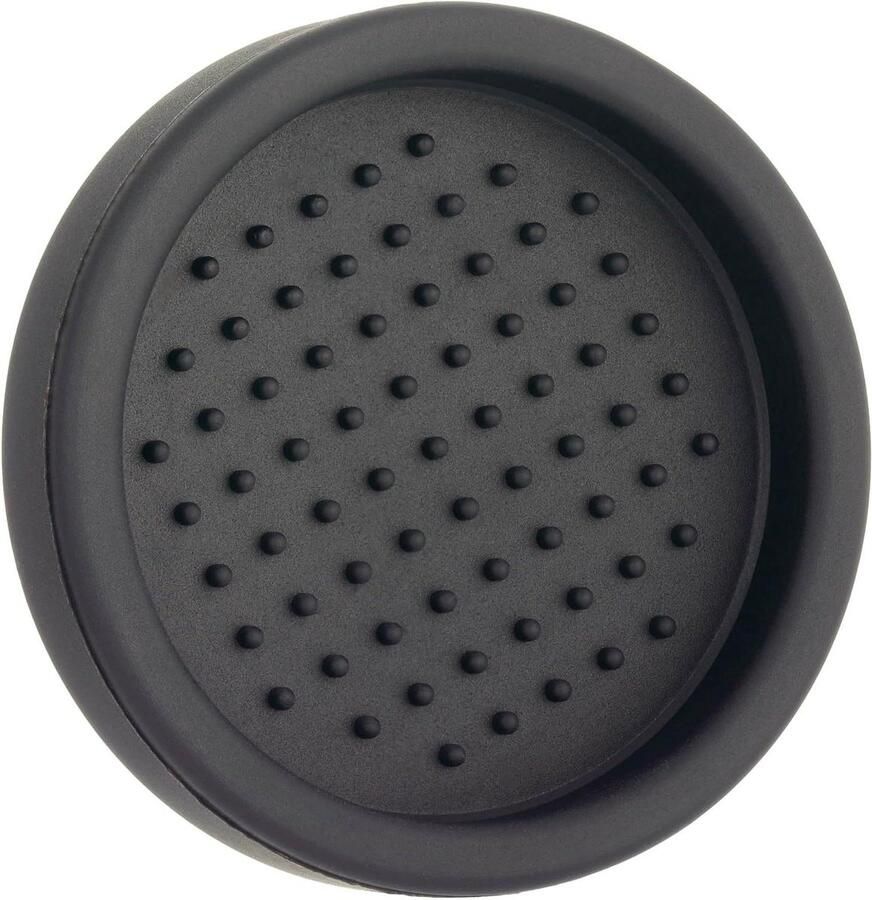 Koffie Tamper Mat Barista Accessoire Espresso Bereiden Beschermende Rand 49-58mm Zwart