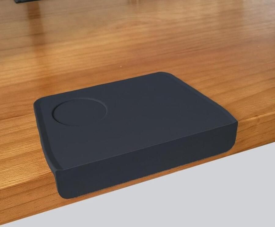 Koffie Tamper Mat Espresso Ondersteuning Pad Koffie Bereiden Met Hoekrand 20 x 15 x 4 cm