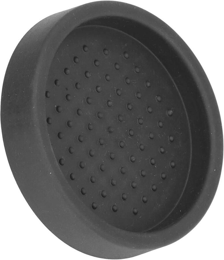 Koffie Tamper Mat Siliconen Pad Espresso Bereiden Hittebestendig Zacht 8 x 8 cm Zwart