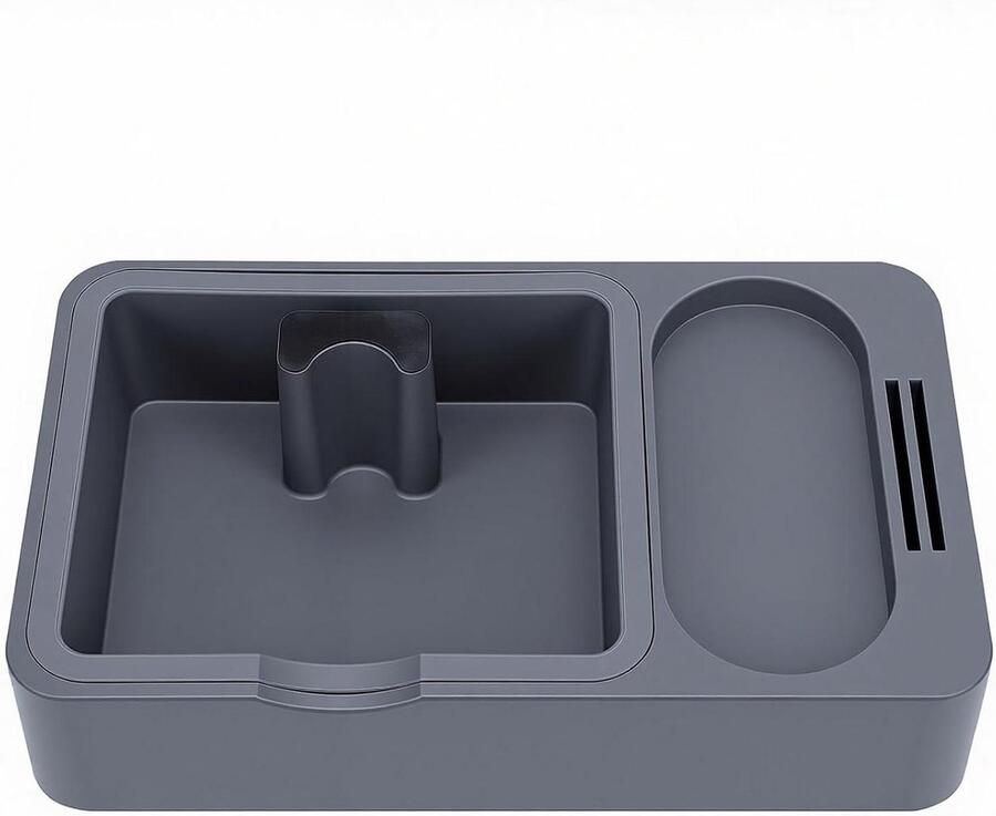 Koffie Tamper Station Espresso Organizer Koffie Bereiden Afneembaar Ontwerp 51 53 58mm Grijs