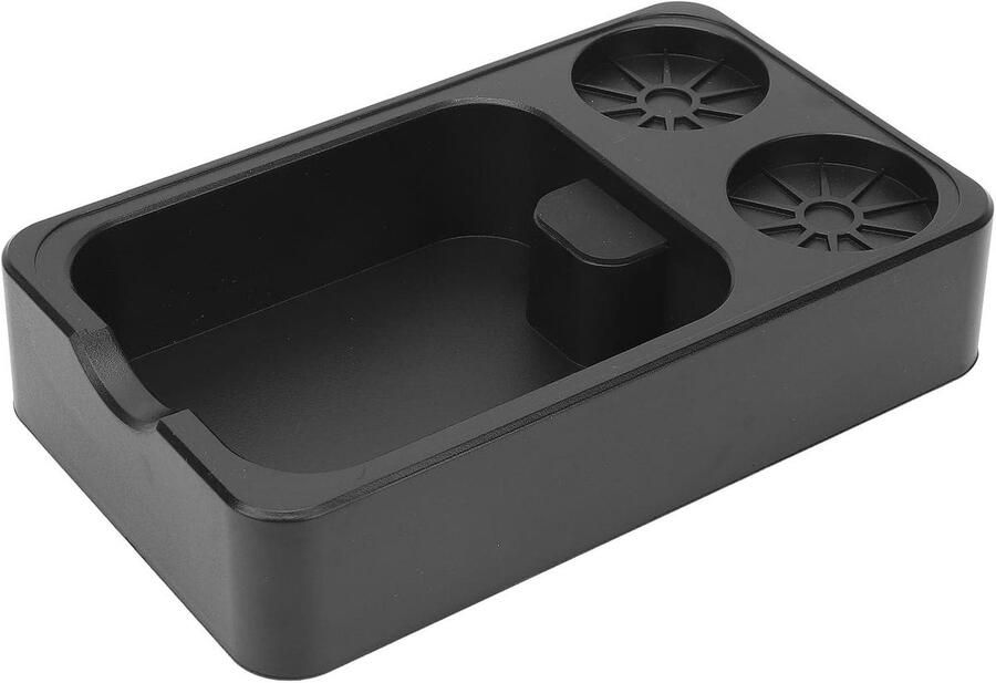Koffie Tamper Station Filterhouder Portafilter Espresso Bereiden Stabiele Aanstampingsbasis 51-58 mm Zwart