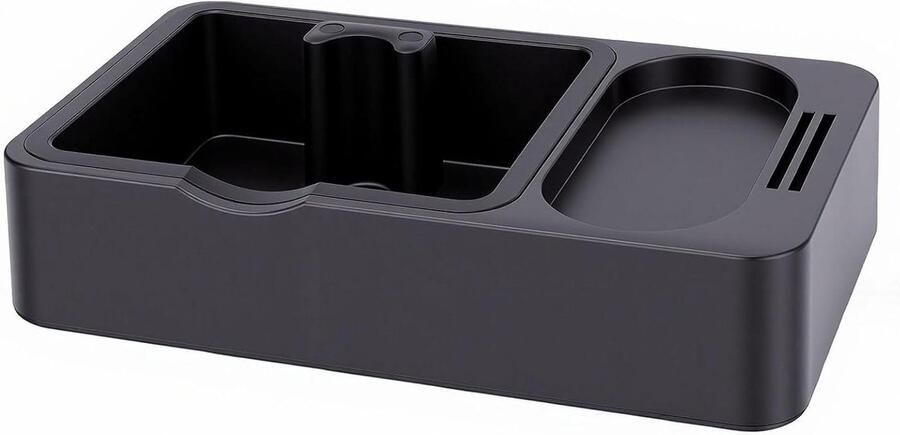Koffie Tamper Station Portafilter Organizer Espresso Bereiden Universele Compatibiliteit 51 53 58 mm Zwart