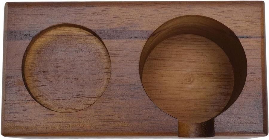 Koffie Tamper Station Tamper Houder Espresso Bereiden Universele Maat Compatibiliteit 178 x 94 x 72 mm