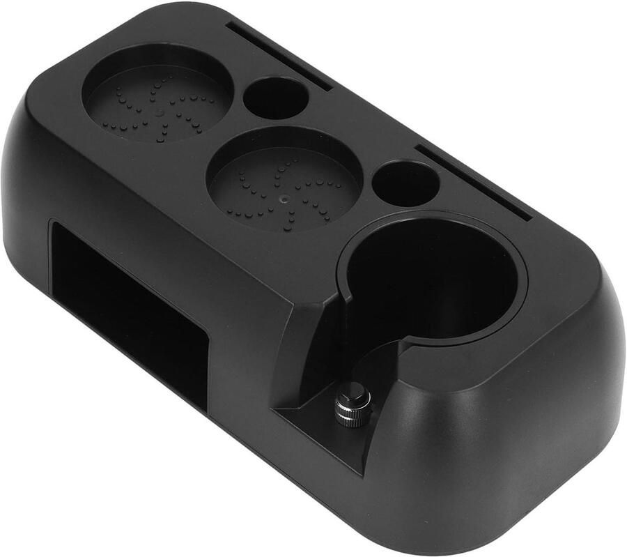 Koffie Tamper Station Tamperhouder Koffiezetapparaat Koffie Bereiden Universele Pasvorm 51-58 mm Mat Zwart