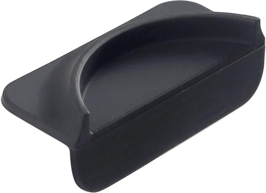 Koffie Tamping Mat Espresso Hoek Pad Koffie Bereiden Antislip Siliconen Compact Formaat Zwart