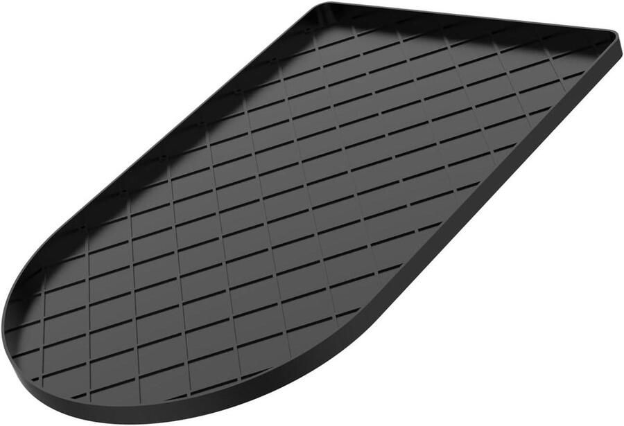Koffie Tamping Mat Espresso Pad Barista Workflow Antislip Siliconen 40 x 19.8 cm Zwart
