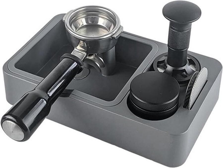 Koffie Tamping Station Espresso Knock Box Voor espressobereiding Compact multifunctioneel ontwerp