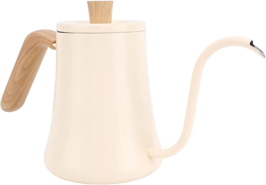 Koffie Waterketel Theepot Koffie Zetten Precisie Giet Tuit 600ml Zilver