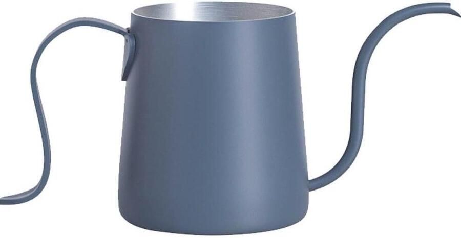 Koffie Waterkoker Mini Drip Pot Koffie Bereiden Zwanenhals Uitloop 250 ml Blauw