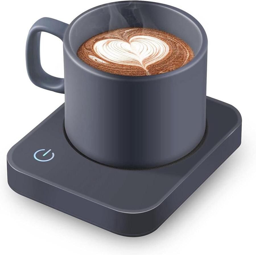 Koffiebekerwarmer Drankwarmer Bureau Dranken Warm Houden Automatische Uitschakeling 9 cm verwarmingsplaat Roze