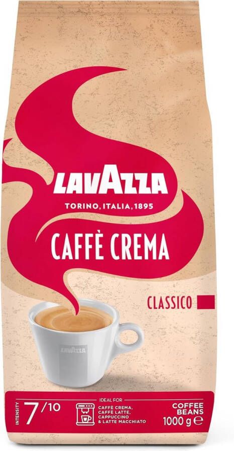 Koffiebonen Caffè Crema Classico Arabica & Robusta 1 kg voor espressomachines