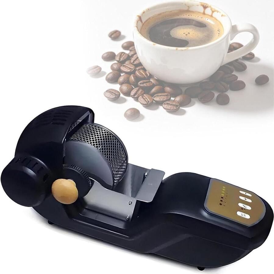 Koffiebrander Koffiemachine Branden Thuis Koffie Branden 7 Brandingsniveaus 300g per keer Meerkleurig