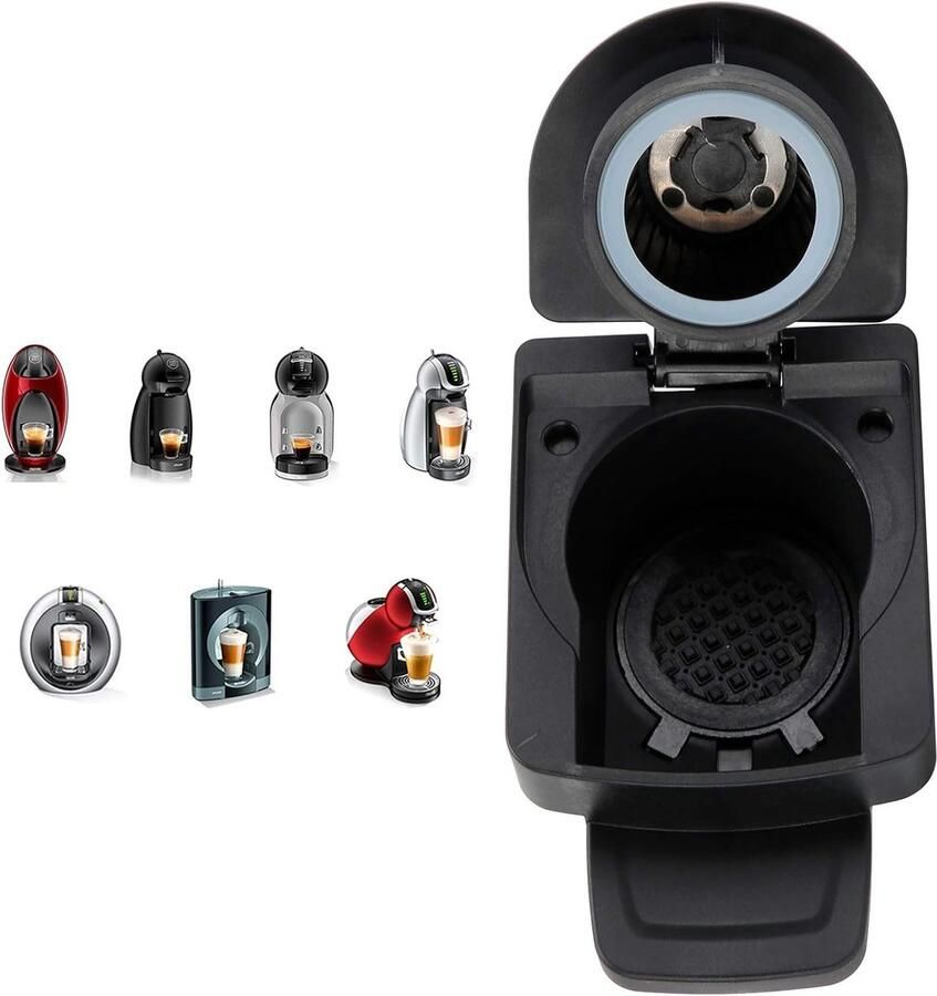 Wegwerp-herbruikbare Capsules Koffiezetapparaat Capsule Adapter Converter Machine Accessoire Voor Dolce Gusto Home Supplies