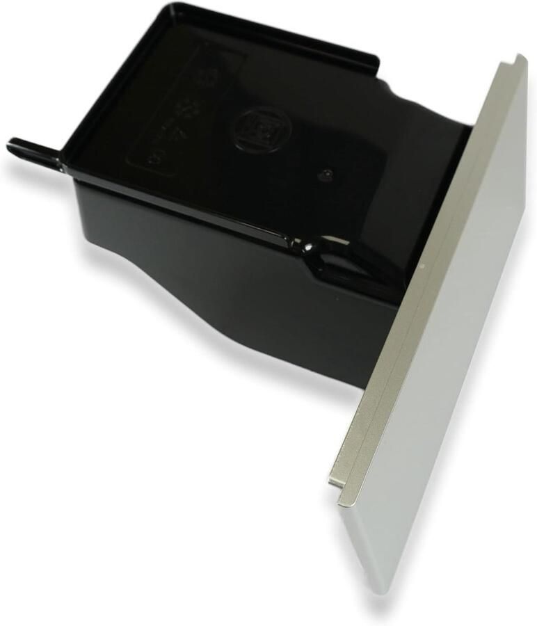 Koffiedikbak Afvalbak machine Koffiezetapparaat onderhoud Directe vervanging 20x15x15 cm Grijs