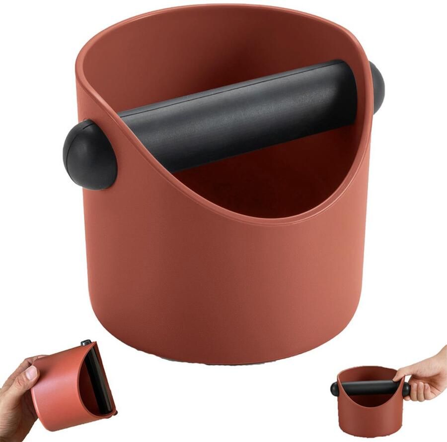 Koffiedikhouder Knockbox- Opbergbak- Tapbox Koffiedikopvangbak- Opvangbak Gemakkelijk schoon te maken 580 ml Geschikt voor de meeste koffiemachines