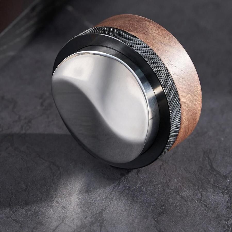 Koffiedistributeur Espresso verdeler Perfecte Espresso Verstelbare Diepte 58 mm Walnoot