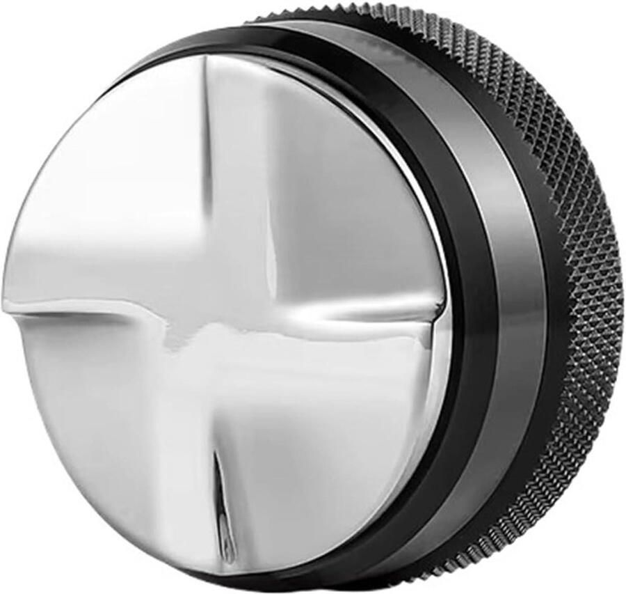 Koffiedistributeur Espressostamper Barista Gereedschap Precisie Espresso Maken Uniforme Koffiedistributie 51 mm Zwart