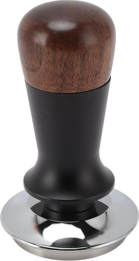 Koffiedrukker Koffiepers Espresso Zetten Precisie Geveerd 58mm Walnoot