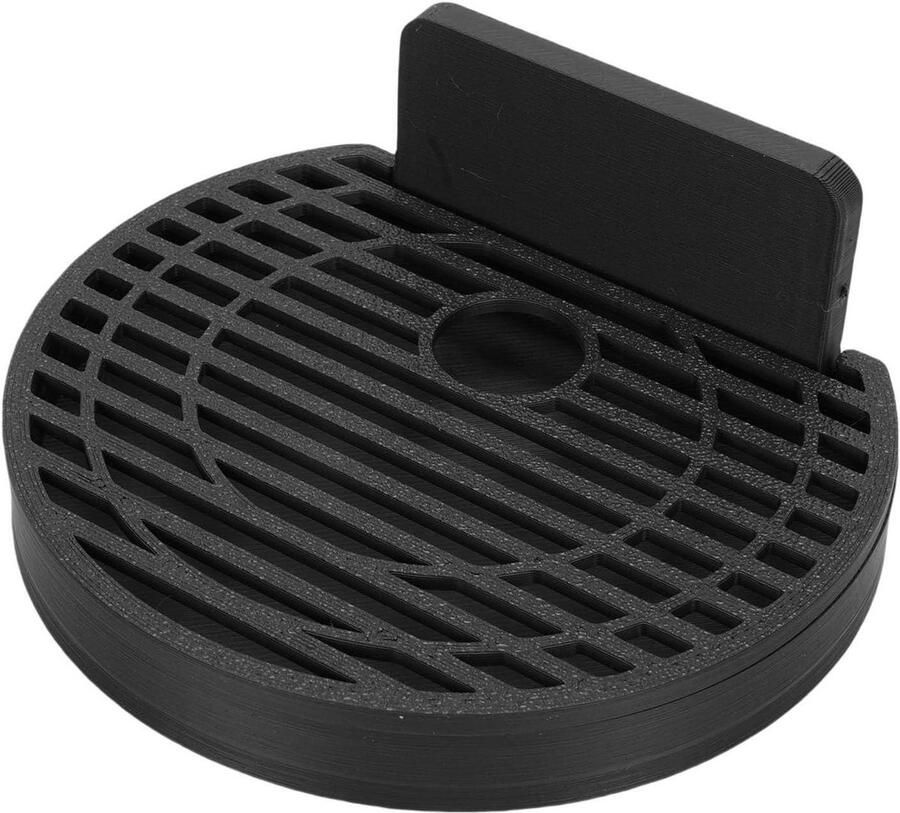 Koffiedruppelvanger Lekbak Koffiemachine Koffiezetten Anti-slip Basis 12 x 12 x 4 cm Zwart