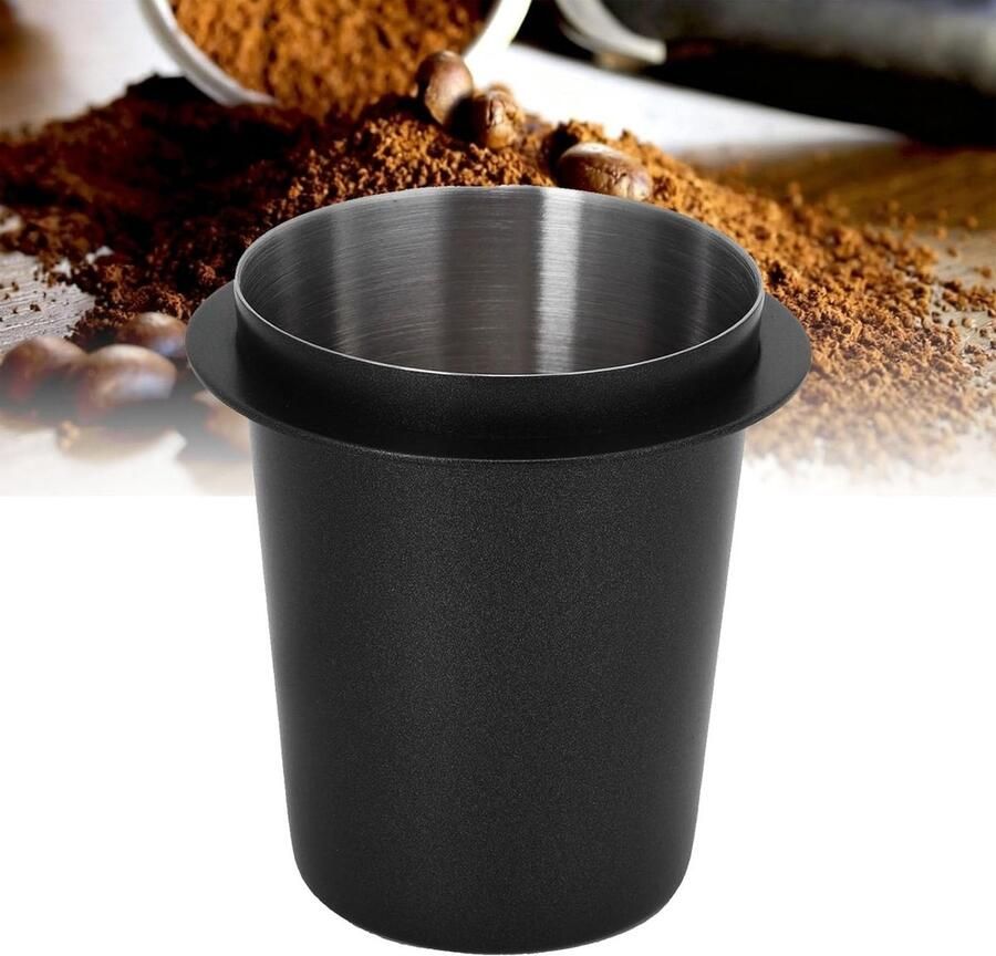 Koffiefilterhouder met RVS Handvat voor Koffiemachine Perfect voor Koffiepoeder en Dispenser (58mm)