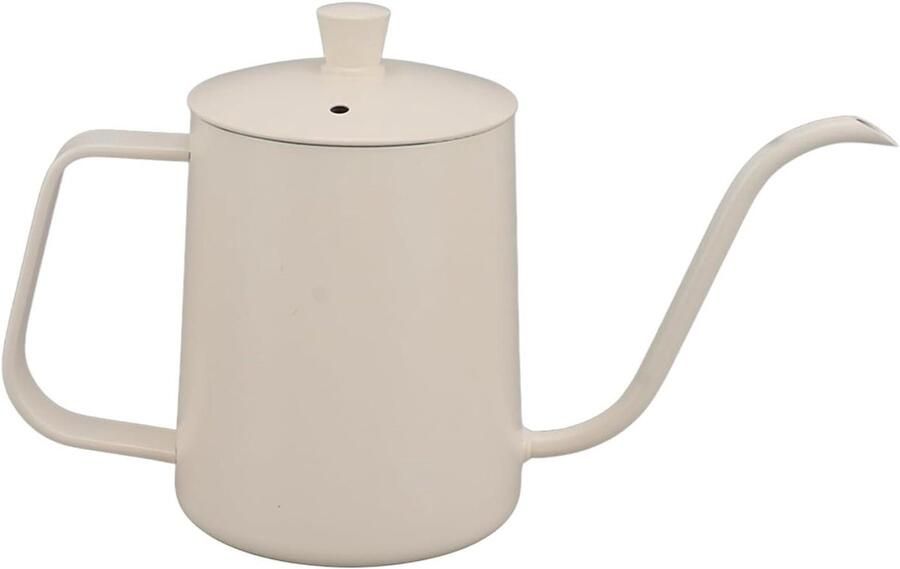 Koffieketel Theeketel Waterkoker Koffie Zetten Precisie Giet Tuit 350ml Wit