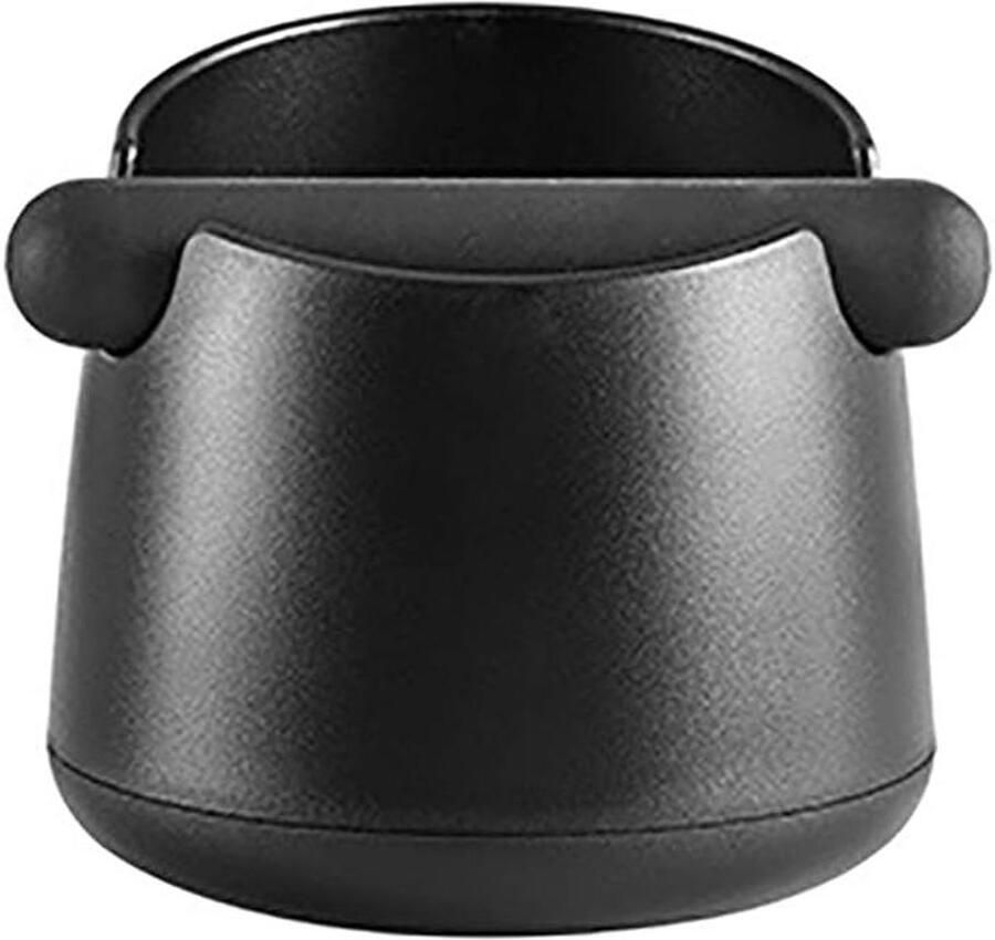 Koffieklopbox Espresso afvalbak Koffiedik Verwijderen Antislip basis Compact formaat Zwart