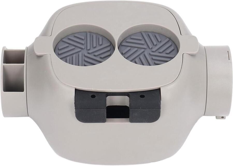 Koffieklopbox Koffiedikbak Keuken Netjes Houden Eenvoudige Reiniging 19 x 17 x 11 cm Grijs