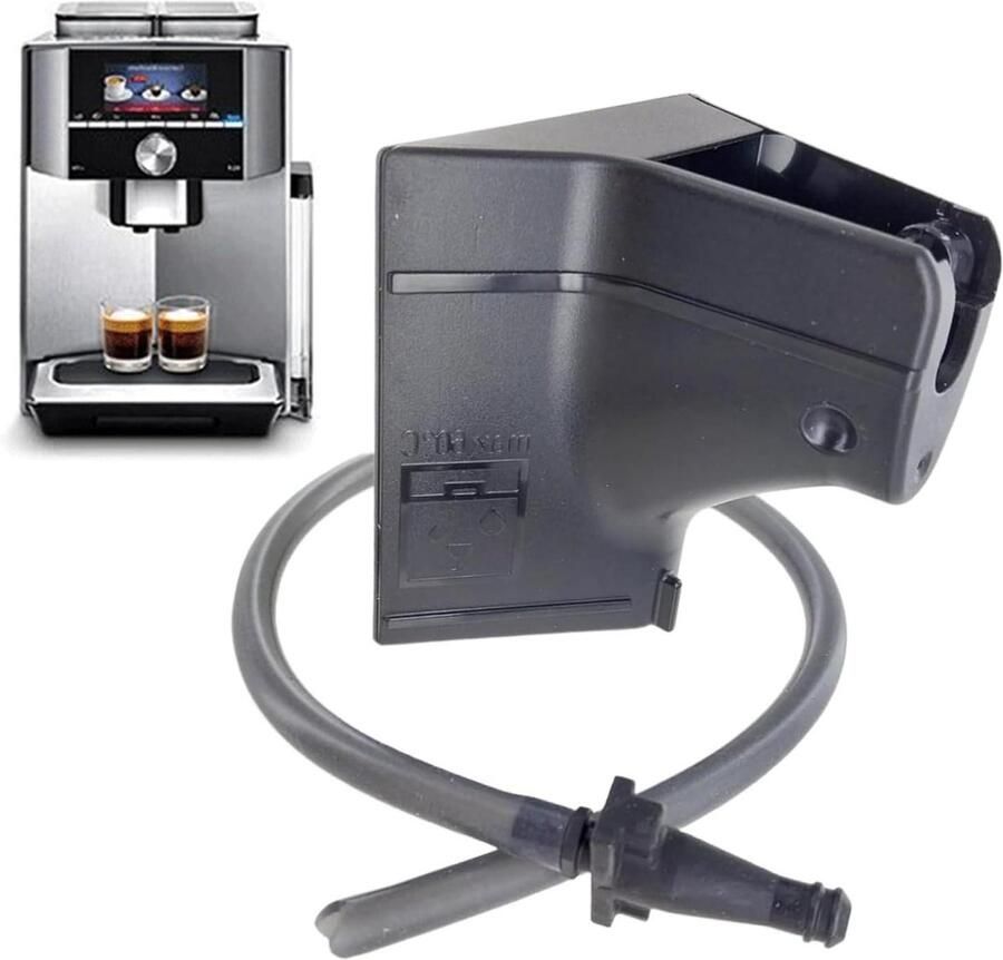 Koffiemachine Adapter Melkopschuimer Buis Koffie Bereiden Vaatwasserbestendig 125 g Zwart