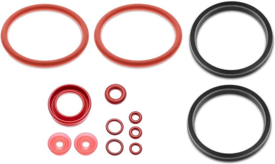 Koffiemachine Afdichtingen O-ringen Set Onderhoud Koffiemachine MVQ VMQ Materiaal 10 cm Transparant