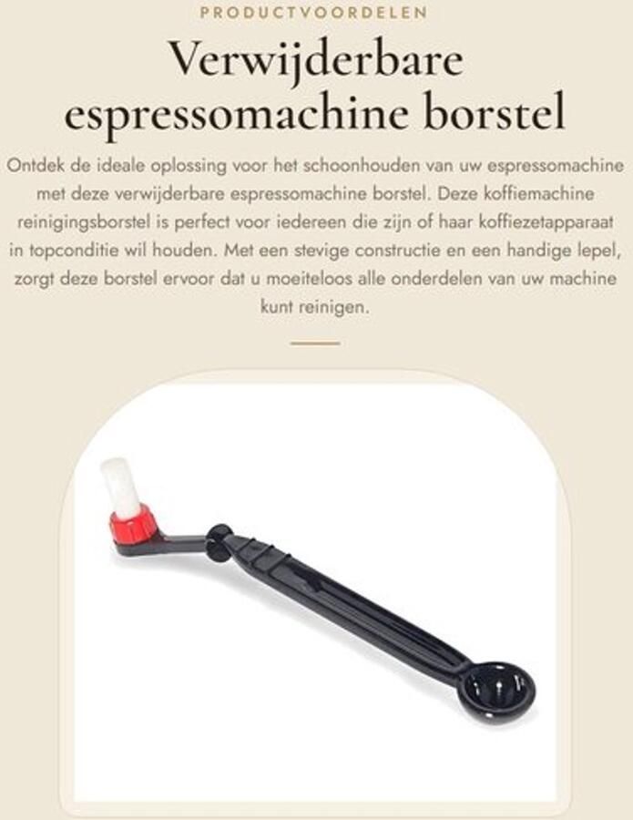 Koffiemachine Borstel Verwijderbaar Koffiemachine Reinigingsborstel Groep Hoofd Borstel Zwart Duurzaam Nylon Eenvoudig Schoonmaken Koffieborstel