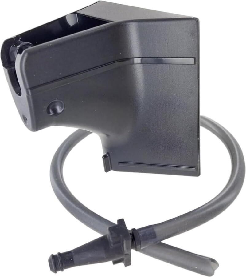Koffiemachine Connector Melkopschuimer Buis Luxe Koffie Bereiden Vaatwasserbestendig 9 x 7 x 7 cm Zwart