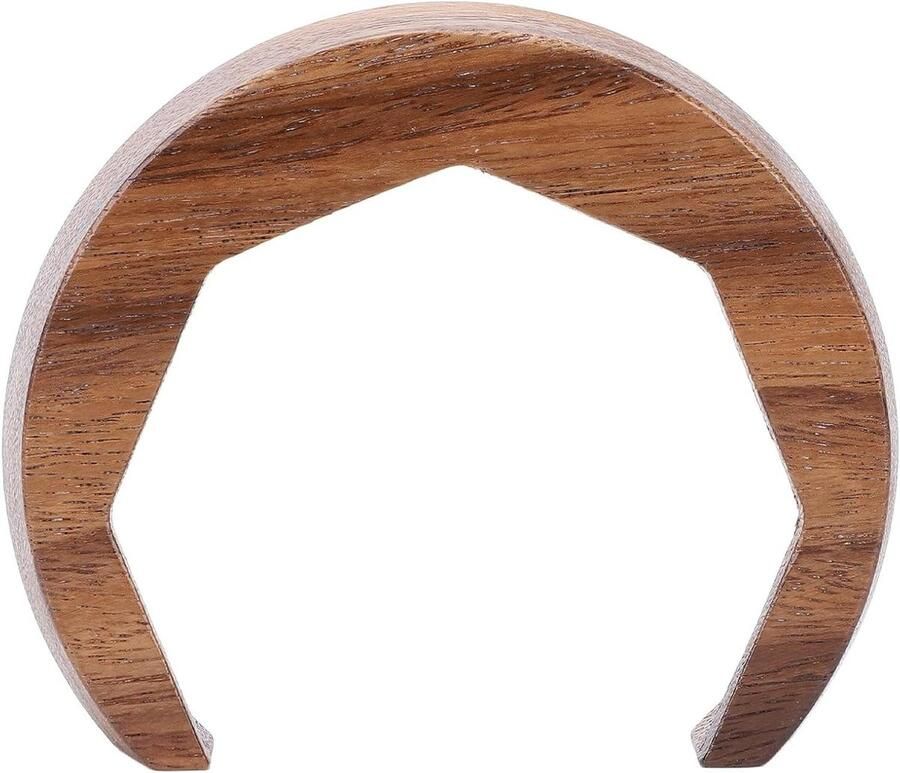 Groepskop Vervanging Houten Koffieonderdeel Espresso Bereiden Luxe Walnootafwerking Standaard E61 Bruin