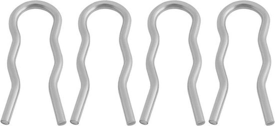 Koffiemachine Lente Clip Vervanging Deel Compatibel Delonghi EC140B ECA13000 ECA13200 ECA13400 ECA13500N ECA13500S 4 Stuks Zwart
