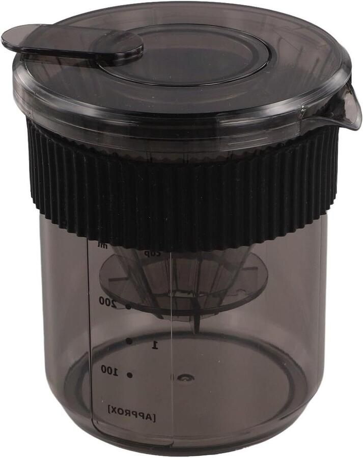 Koffiemachine Met Weegschaal Handige Koffiepot Reizen En Kamperen 3-In-1 Set 430 ml Capaciteit Transparant