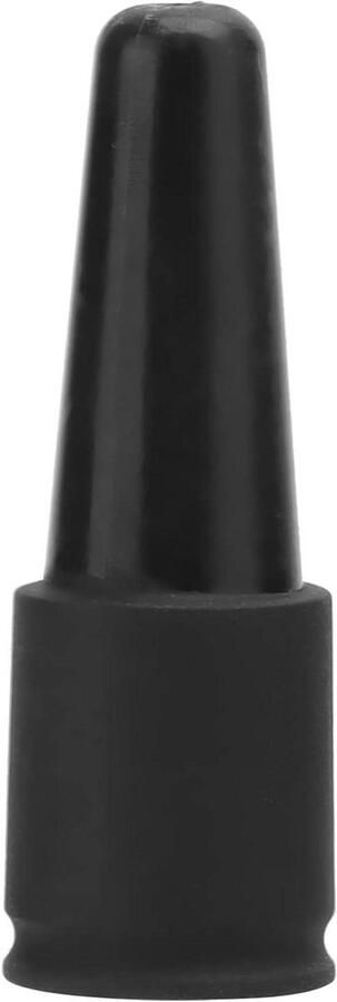 Koffiemachine Nozzle Stoompijpje Vervanging Melkschuim Creëren Voedselveilig Siliconen 3.8 cm Zwart