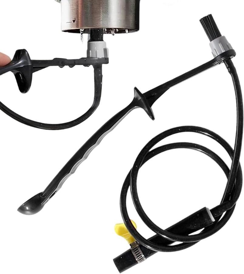 Koffiemachine Reinigingsborstel Koffiemolen Borstel Onderhoud Koffiemachine Ergonomische Lange Steel 26.5 cm Niet gespecificeerd