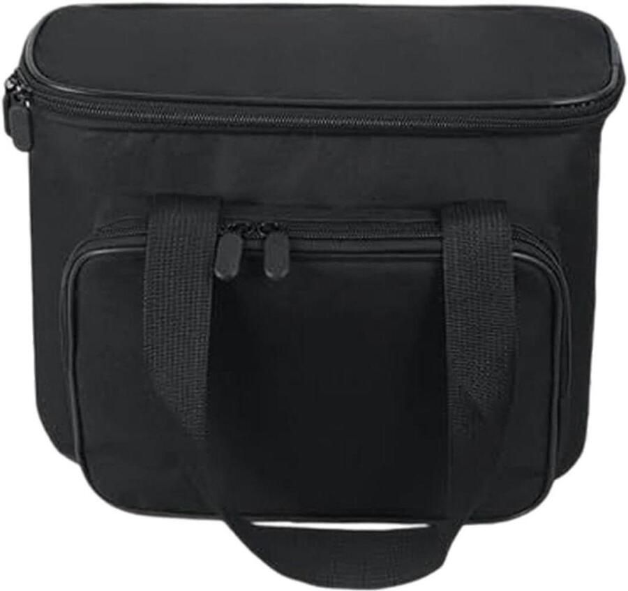 Koffiemachine Reistas Draagbare Koffiemachine Koffer Koffie Meenemen Versterkte Randbescherming 24B x 6H cm Zwart