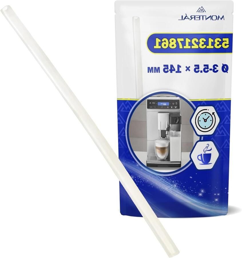 Koffiemachine Slang Zuiger slang Koffie Bereiden Originele Code 3-55 x 145 mm Zwart